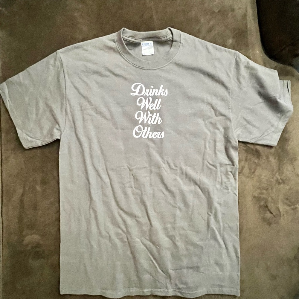 Heavy cotton t-shirt for beer drinkers